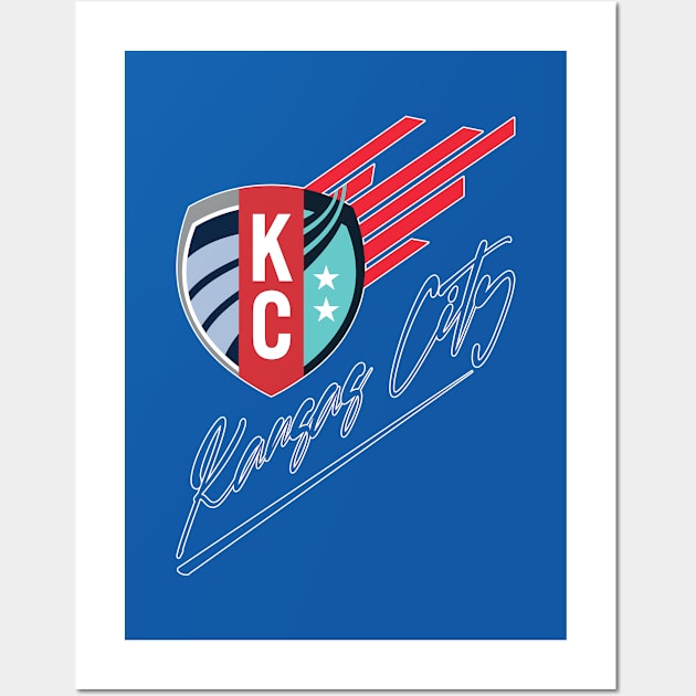 Kansas City Soccer Wall Art by bellamuert3